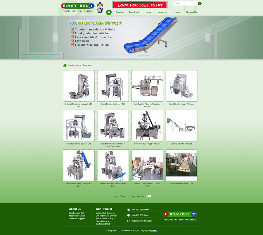 flexible material handling, bucket conveyor, belt02.jpg